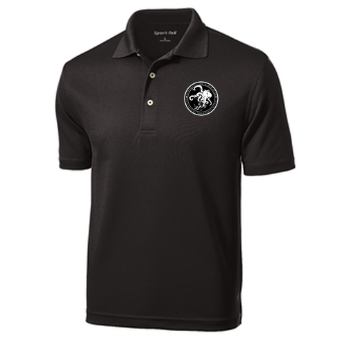 Sport Tek Dri Mesh Sport Shirt -- Black