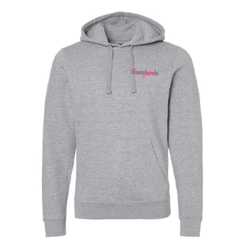 Embroidered J America Unisex BTB Fleece Hooded Sweatshirt -- Oxford