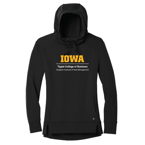 Ogio Ladies Luuma Pullover Fleece Hoodie -- Blacktop