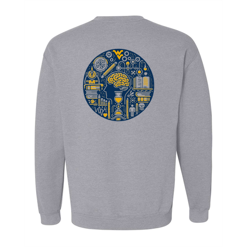 Gildan Heavy Blend Crew Neck Sweatshirt -- Sport Grey