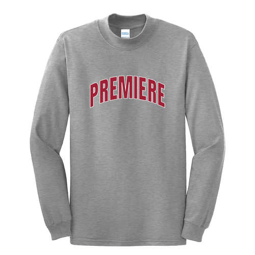 Port & Company 100% Cotton Mock Neck Long Sleeve -- Athletic Heather*