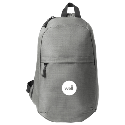 Port Authority Crossbody Backpack -- Gusty Grey Heather