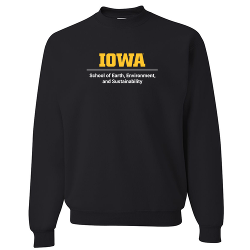 Jerzees 8 Oz., 50/50 Nublend Fleece Crew -- Black