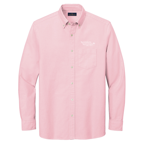 Brooks Brothers Casual Oxford Cloth Shirt -- Soft Pink