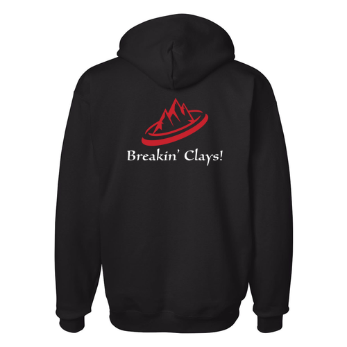 Breakin' Clays Hooded Sweatshirt- Black