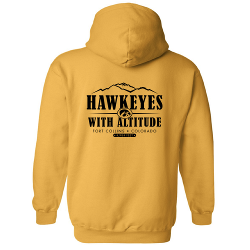 Gildan Heavy Blend Hooded Sweatshirt -- Gold