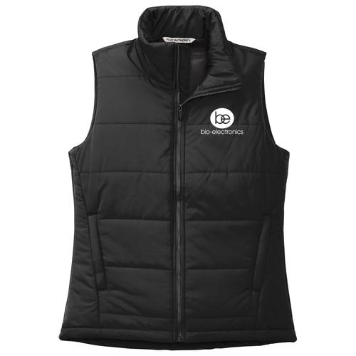 Port Authority Ladies Puffer Vest -- Deep Black [HIDE]