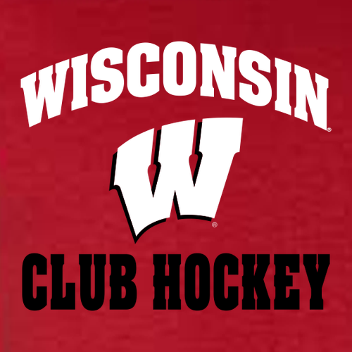UW Club Hockey Under Armour Hooded Sweatshirt -- Red