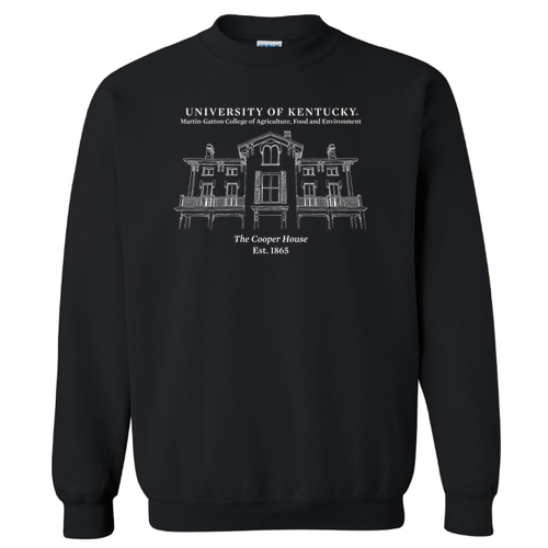 Gildan Heavy Blend Crew Neck Sweatshirt -- Black