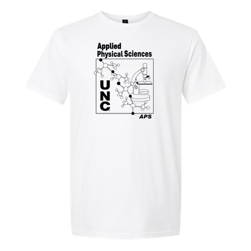 Gildan SoftStyle T-Shirt -- White -- Microscope Design