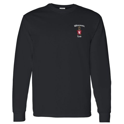 Gildan Heavy Cotton Longsleeve Basic T-Shirt -- Black