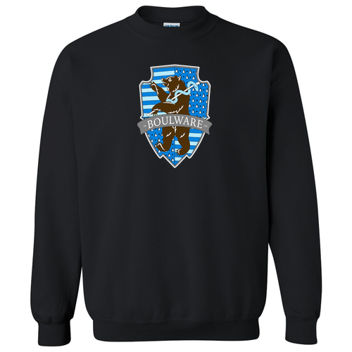 Gildan Heavy Blend Crew Neck Sweatshirt -- Black