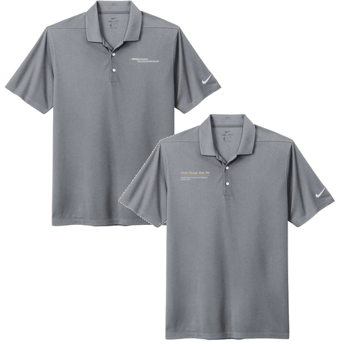 Nike Dri-Fit Micro Pique 2.0 Polo -- Cool Grey