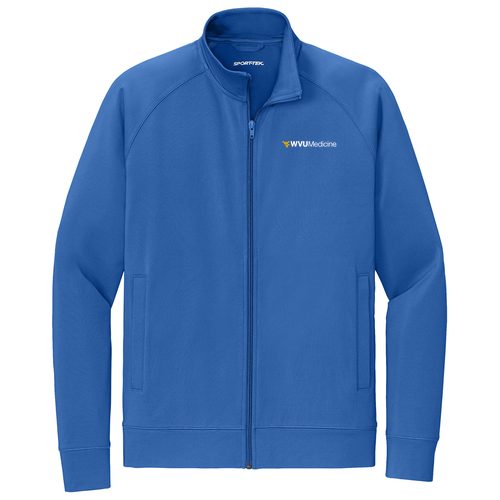 Sport-Tek Sport-Wick Stretch Full-Zip Cadet Jacket -- True Royal