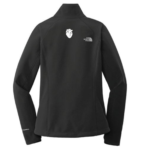 Cardiology North Face Ladies Soft Shell Jacket -- Black