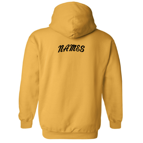 Gildan Heavy Blend Hooded Sweatshirt -- Gold