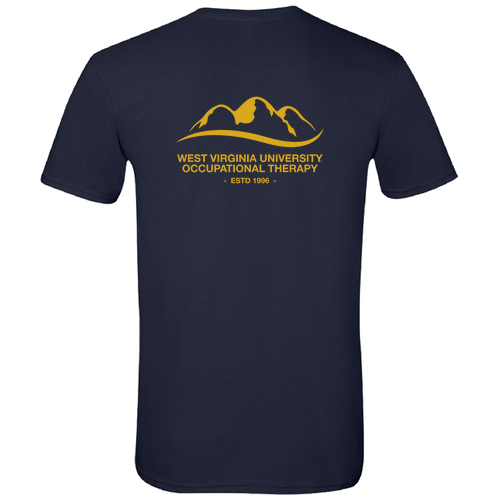 Mountain Design Gildan SoftStyle T-Shirt -- Navy