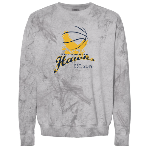 Comfort Colors Adult Color Blast Crewneck Sweatshirt -- Smoke