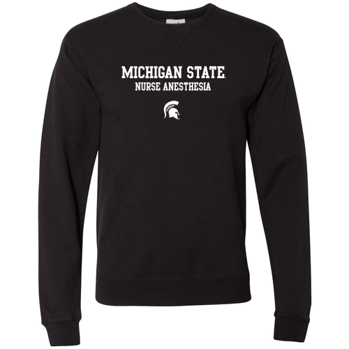 ComfortWash Unisex Crew Sweatshirt -- Black