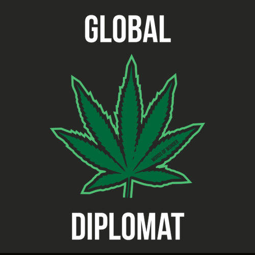 Global Diplomat T-Shirt -- Black