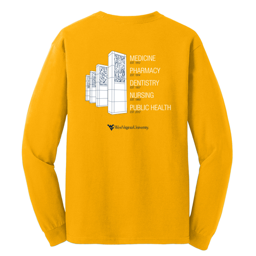 Gildan Heavy Cotton Longsleeve Basic T-Shirt -- Gold