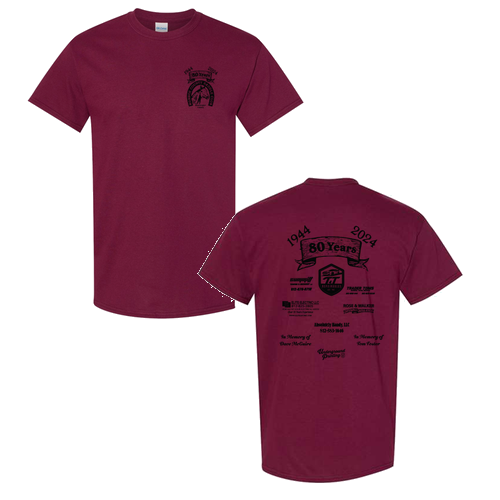 Gildan Heavy Cotton Basic T-Shirt -- Maroon