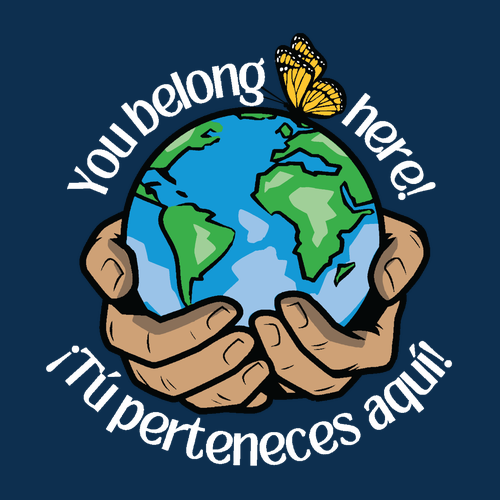 Gildan Heavy Blend Youth Hooded Sweatshirt -- Navy