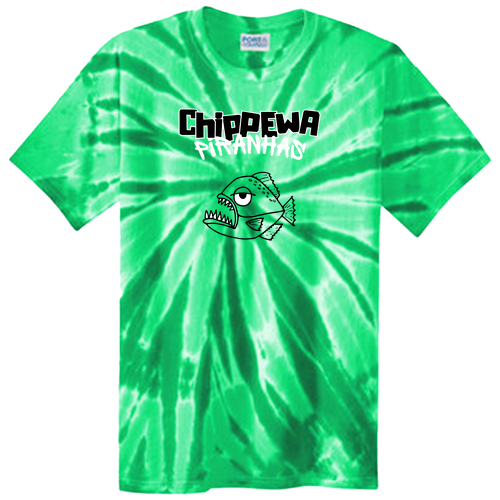 Mens/Unisex Port and Company Tie Dye Tee -- Kelly