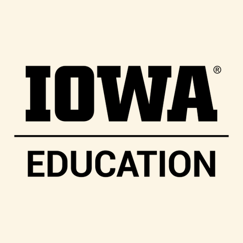 Hawkeye Teacher Bella Canvas Unisex Heather CVC T-Shirt -- Heather Natural