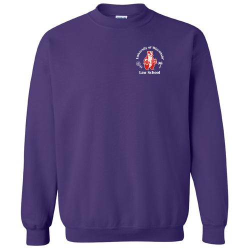 Gildan Heavy Blend Crew Neck Sweatshirt -- Purple