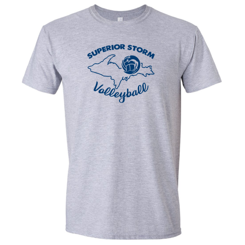 Gildan SoftStyle Fitted T-Shirt -- Sport Grey