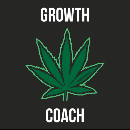 Growth Coach T-Shirt -- Black