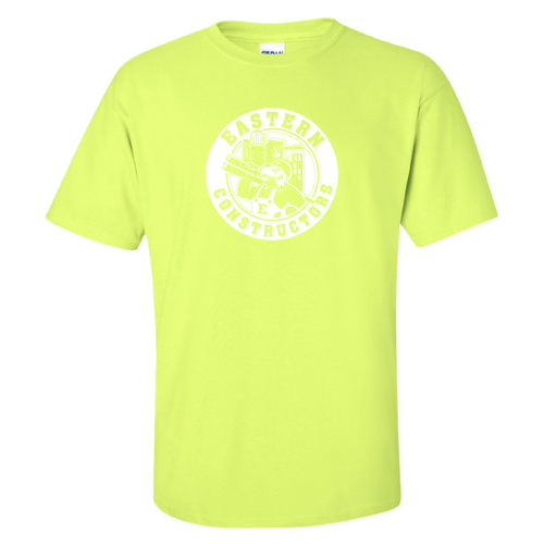Mens/Unisex Gildan Ultra Cotton T-Shirt -- Safety Green