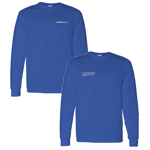 Gildan Heavy Cotton Longsleeve Basic T-Shirt -- Royal