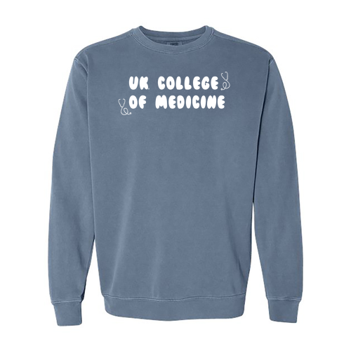 Comfort Colors Adult Crewneck Sweatshirt -- True Navy