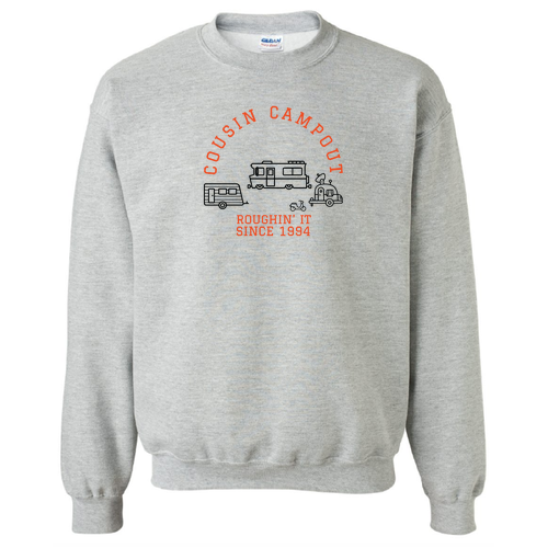 Gildan Heavy Blend Crew Neck Sweatshirt -- Sport Grey