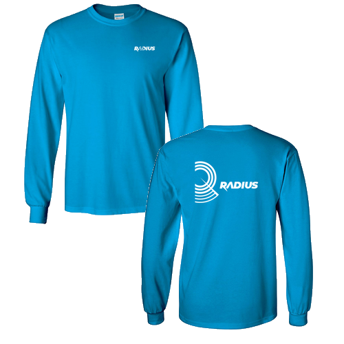 Gildan Ultra Cotton Longsleeve Basic T-Shirt -- Sapphire
