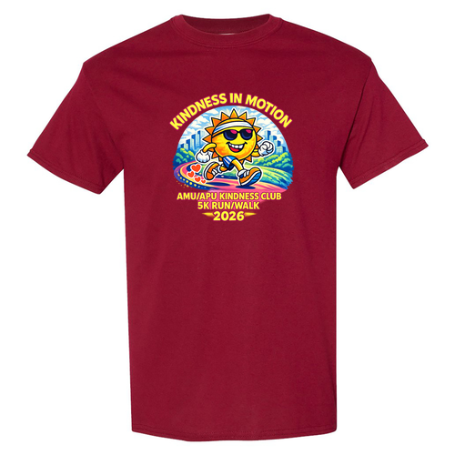 Gildan Cotton Basic T-Shirt -- Garnet