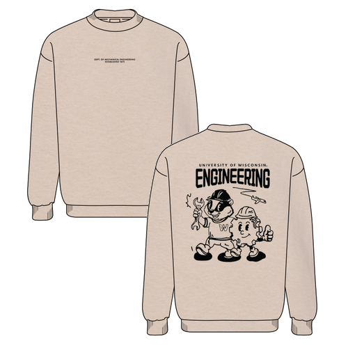 Gildan Heavy Blend Crew Neck Sweatshirt -- Sand