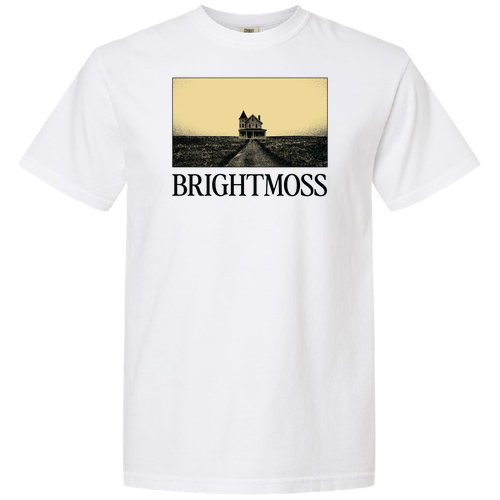 BRIGHTMOSS Unisex Garment-Dyed Heavyweight T-Shirt -- White