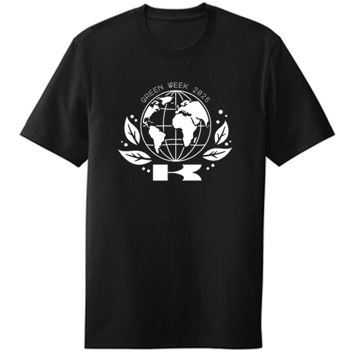 Sustainable Green Week Tee -- Black