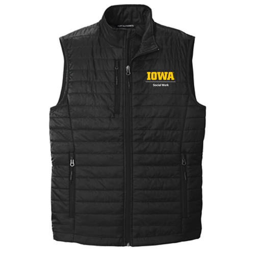 Port Authority Packable Puffy Vest -- Deep Black