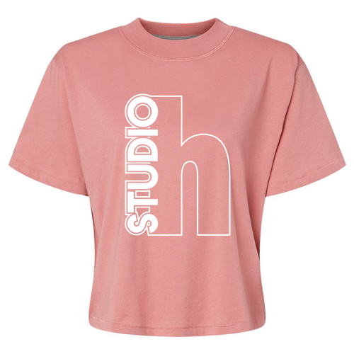 LAT Ladies' Boxy T-Shirt -- Mauvelous
