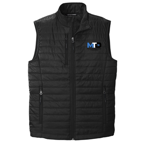 Port Authority Packable Puffy Vest -- Deep Black