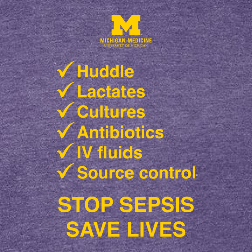 Gildan SoftStyle Fitted T-Shirt -- Heather Purple, Tackle Sepsis with Back [HIDE]