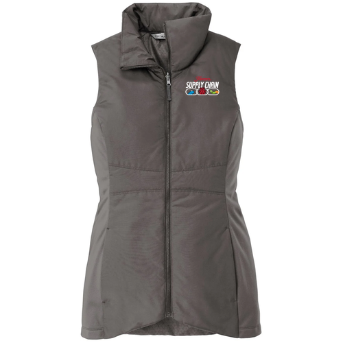 Port Authority Women's Insulated Vest -- Graphite