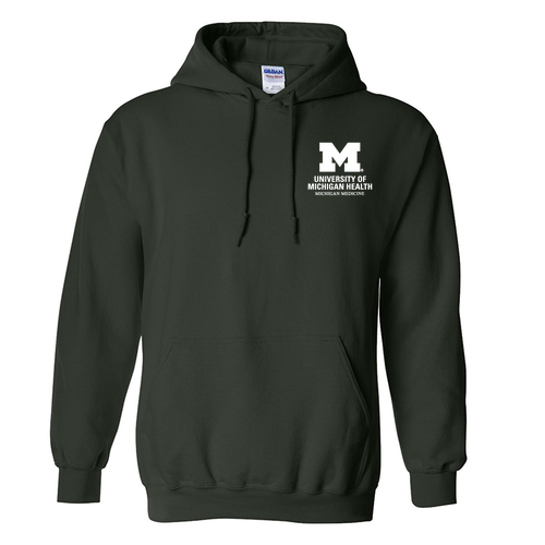 Hooded Sweatshirt -- Forest Green