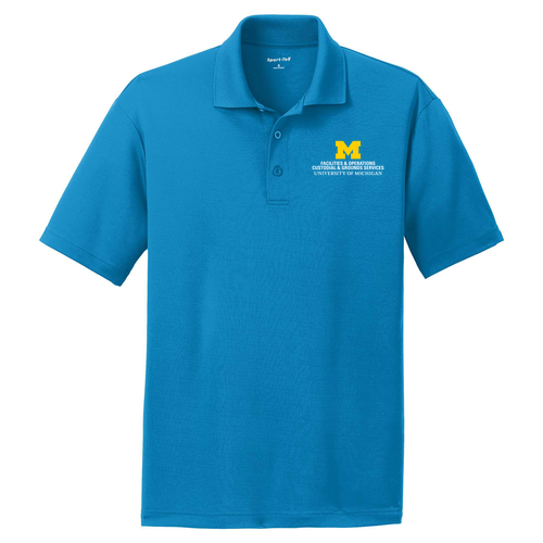 Sport-Tek PosiCharge RacerMesh Polo -- Pond Blue, $26