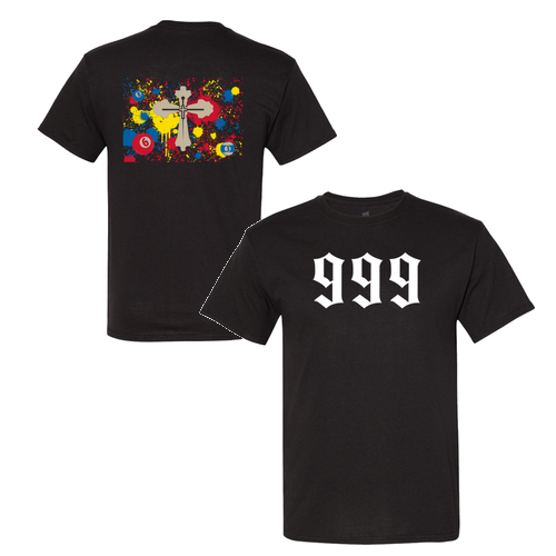 Hanes EcoSmart Adult Heavyweight 50/50 T-Shirt -- Black