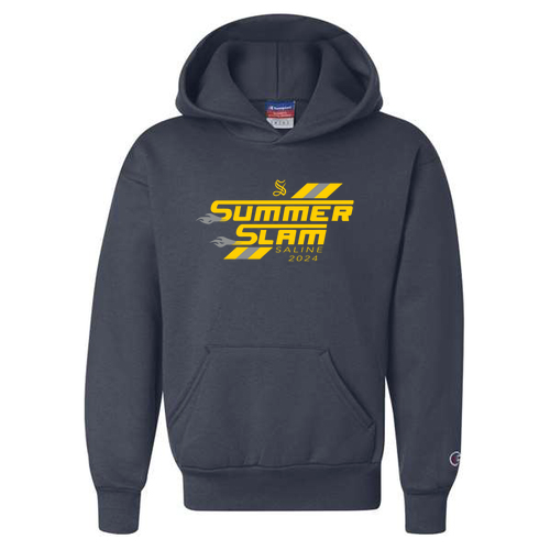 Champion Youth Hoodie -- Navy